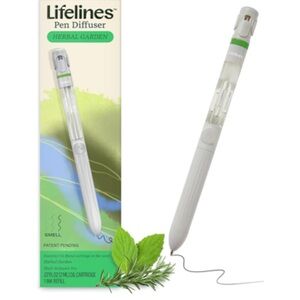 LIFELINES NWT ballpoint pen diffuser -herbal garden scent